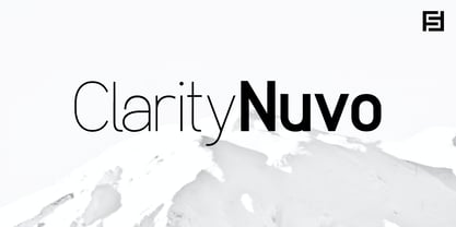 Clarity Nuvo Font Poster 1