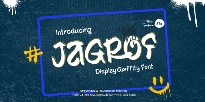 Jagrof Font Poster 1