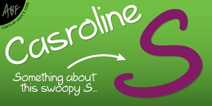 Casroline Font Poster 2