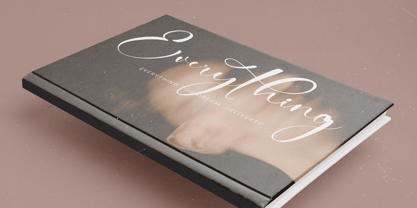 Tamylors Landry Font Poster 2