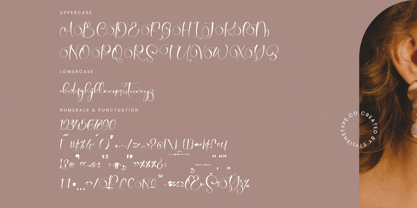 Tamylors Landry Font Poster 14