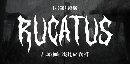 MC Rucatus Font Poster 1