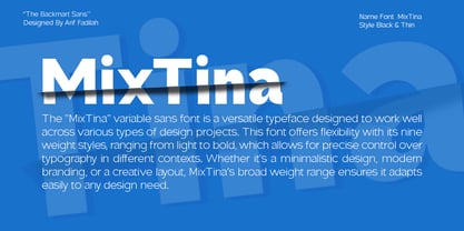 MixTina Font Poster 13