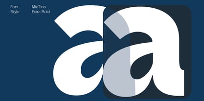 MixTina Font Poster 2