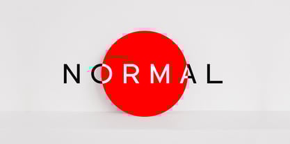 Normal Font Poster 1
