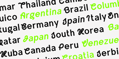 Quirkfy Font Poster 2