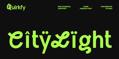 Quirkfy Font Poster 11