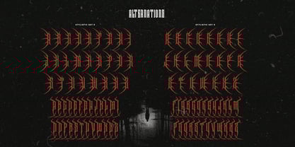 Bruno back Font Poster 14