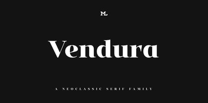 Vendura Font Poster 1