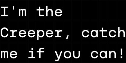 Nekst Mono Font Poster 9