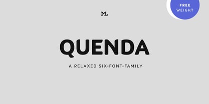 Quenda Font Poster 1