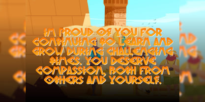 Khamenet Font Poster 6