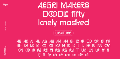 Lopoki Font Poster 11