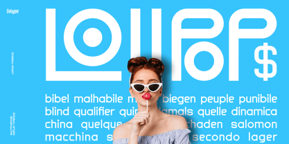 Lopoki Font Poster 2