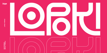 Lopoki Font Poster 1