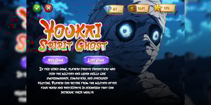 Tsuchigumo Font Poster 4