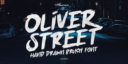 Oliver Street Font Poster 1