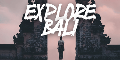 Endurance Gesture Font Poster 7