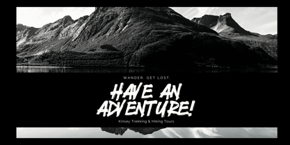 Endurance Gesture Font Poster 10