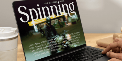 Gangors Font Poster 7