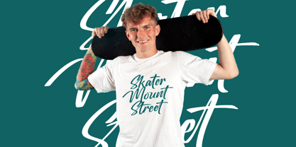 Oregoni Beach Font Poster 5