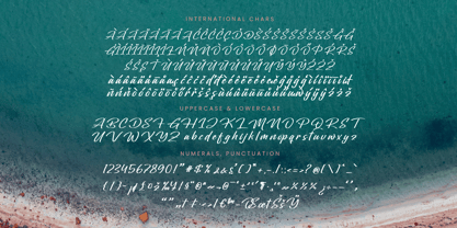 Oregoni Beach Font Poster 14