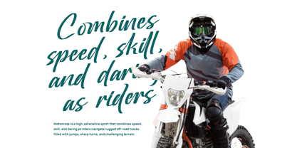 Oregoni Beach Font Poster 12