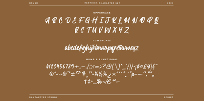 Renthiga Font Poster 14