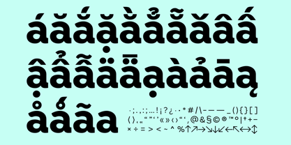 Sato Font Poster 7