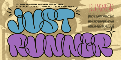 Tlooper Gump Font Poster 2