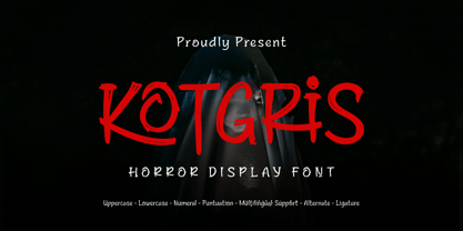 Kotgris Font Poster 1