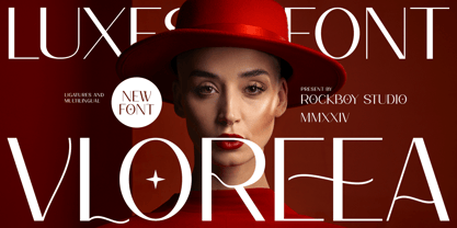 Vloreea Font Poster 1