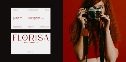 Vloreea Font Poster 7