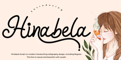 Hinabela Font Poster 1