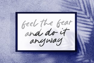 Indigo Hunter Font Poster 3