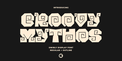 Groovy Mythos Font Poster 1