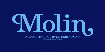 Molin Font Poster 1