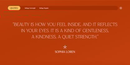 Raftage Font Poster 8