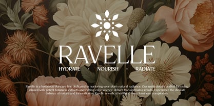 Raftage Font Poster 3