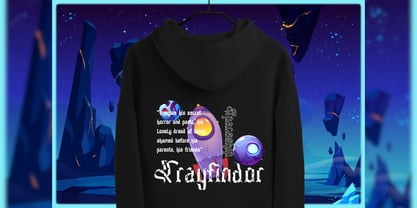 Trayfindor Font Poster 12