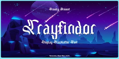 Trayfindor Font Poster 1