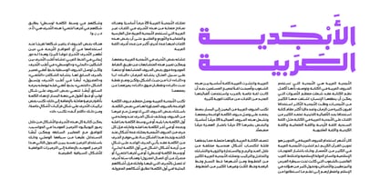 Aqeeq Display Pro Font Poster 6