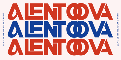 Alentoova Font Poster 6