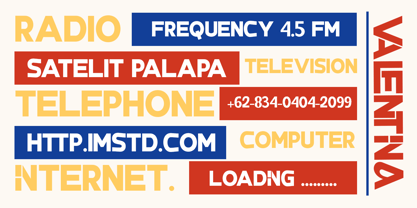 Alentoova Font Poster 4