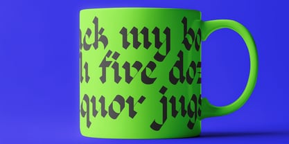 Ambyar Black Font Poster 8