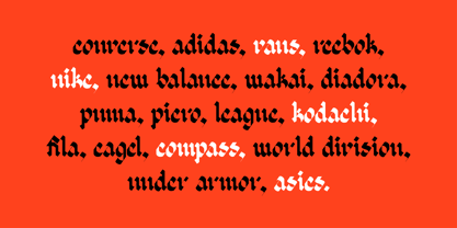 Ambyar Black Font Poster 6