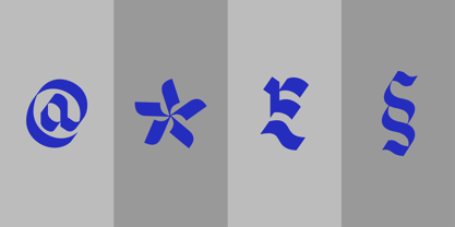 Ambyar Black Font Poster 4