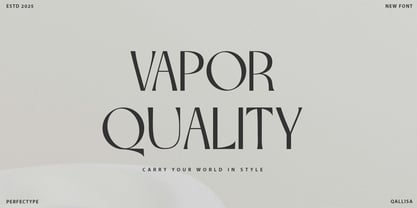 Qallisa Font Poster 4