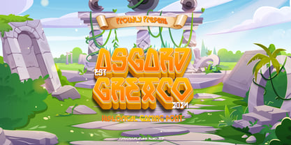 Asgard Grexco Font Poster 1