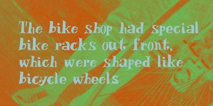 Boneshaker Font Poster 3